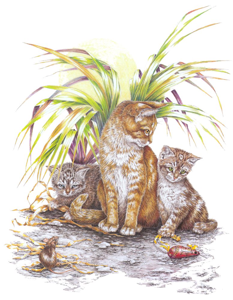Cats and Mice-Limited Edition Print