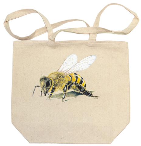 Honey Bee Canvas Tote Bag