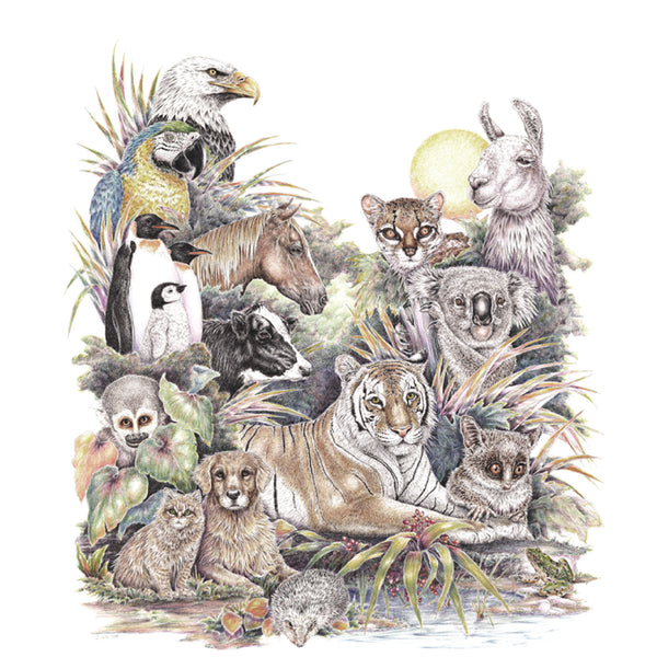 Animal Grouping Wildlife T-shirt