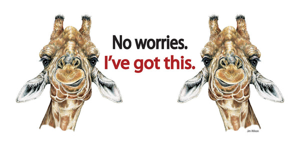 Giraffe "I Got This" Mug