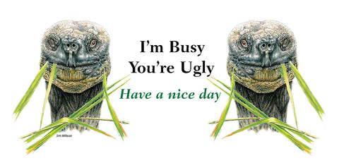 Galapagos Tortoise "Have a Nice Day" Mug