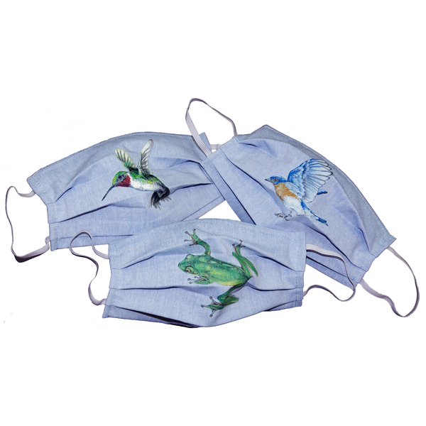 Owl Eyes Wildlife Art Cloth Face Mask