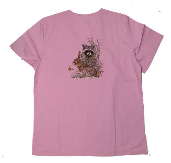 * Wildlife Scrub Top