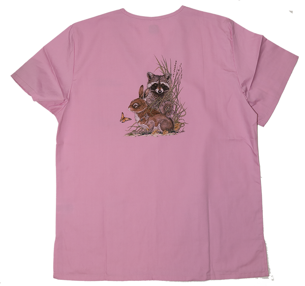 * Wildlife Scrub Top